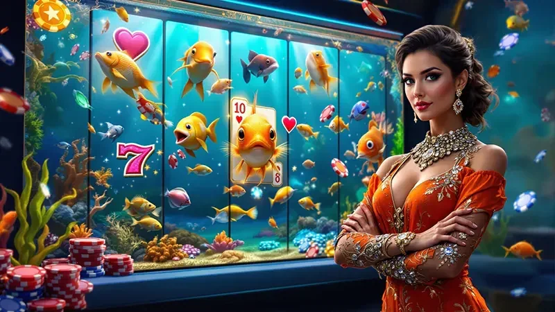 Visual permainan reel untuk halaman utama RR999